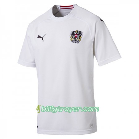 Billige Fotballdrakter Østerrike Bortedraktsett 2018 Kortermet